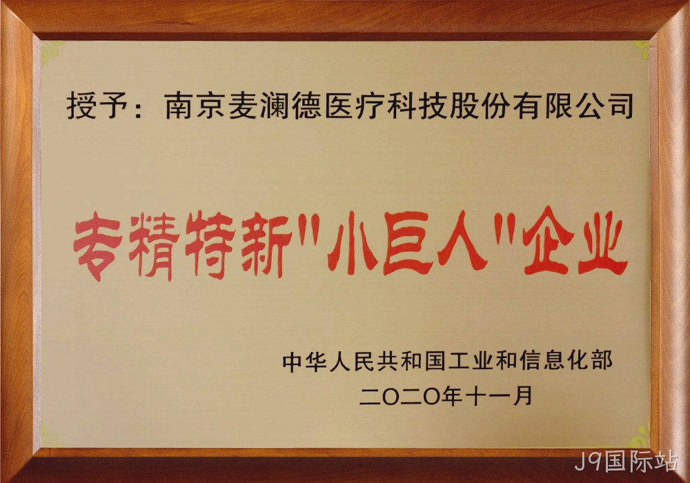 工信部专精特新小巨人企业